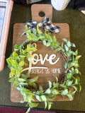 Love Brings Us Home Wall Decor