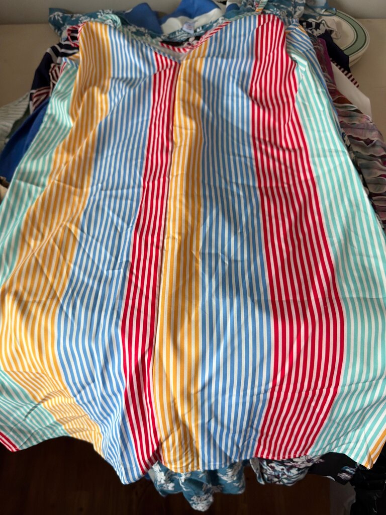 Colorful Striped Sundress