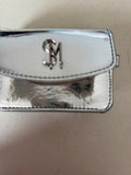 Silver Monogrammed Clutch