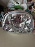 Silver Metallic Handbag