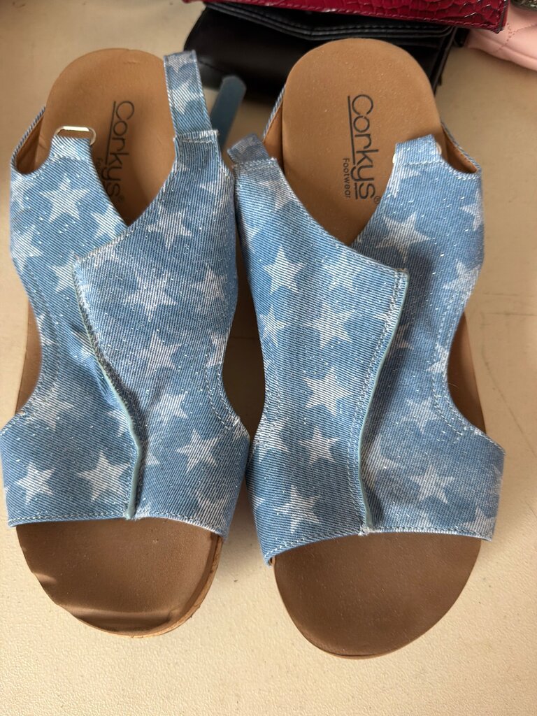 Corkys Star Print Sandals