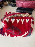 Colorful Ethnic Print Cosmetic Bag