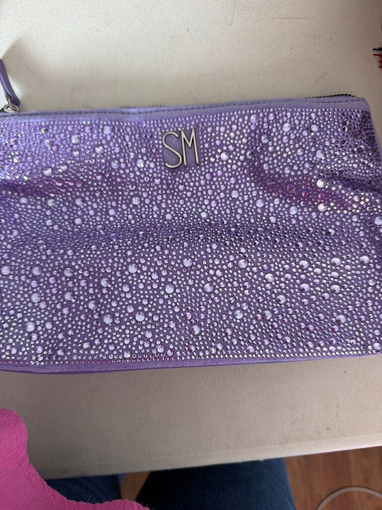 Shimmering Purple Clutch Purse