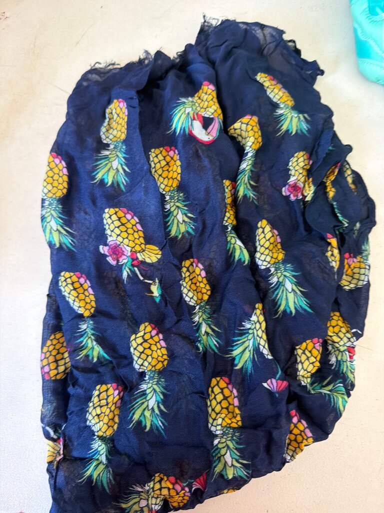 Pineapple Print Scarf