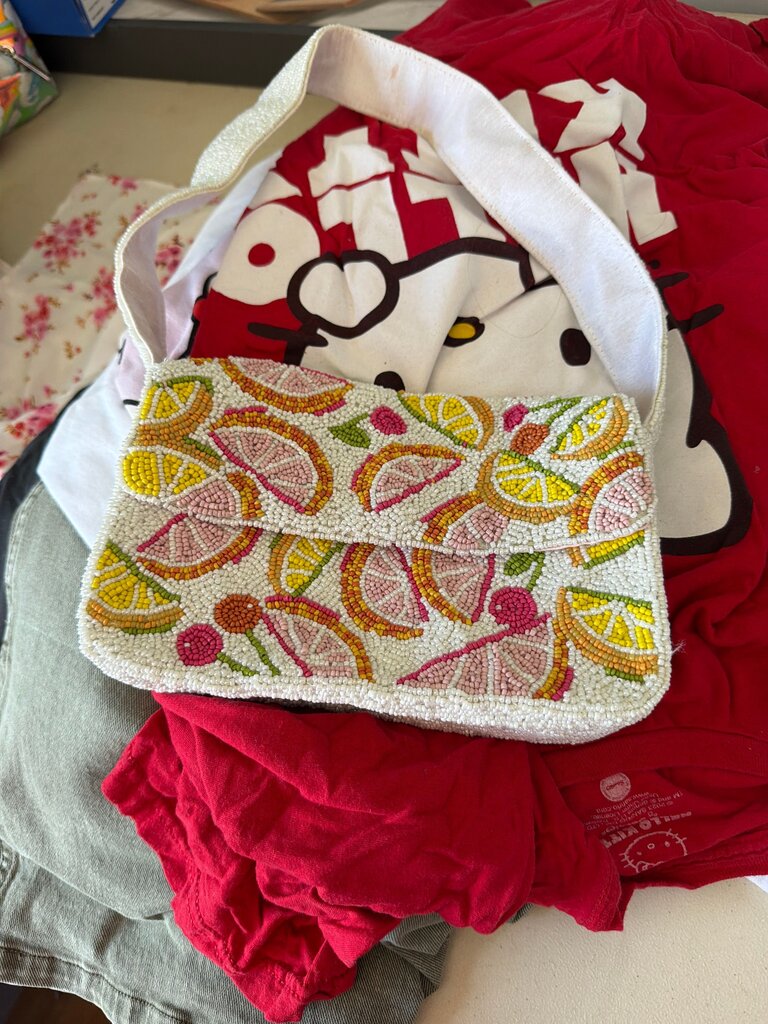 Sincerely Jules Beaded Crossbody Bag