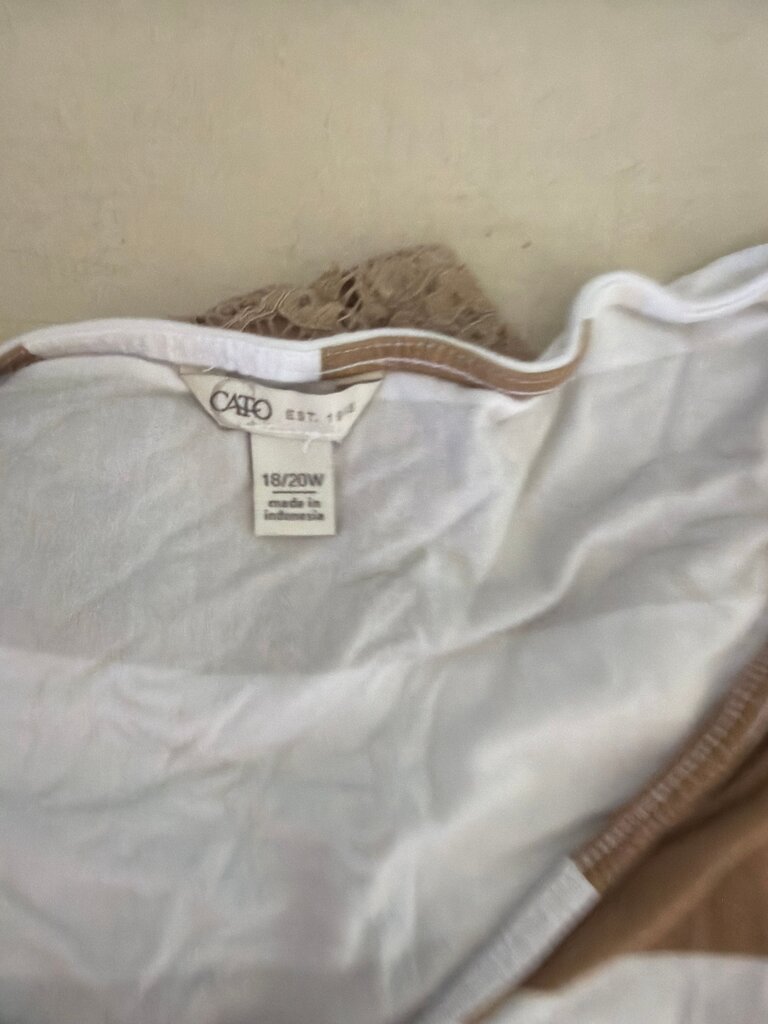 Cato Women's Striped V-Neck Tunic