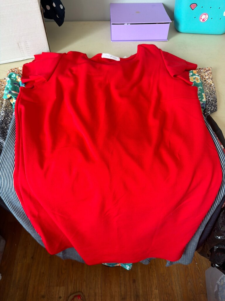 Red Casual Dress