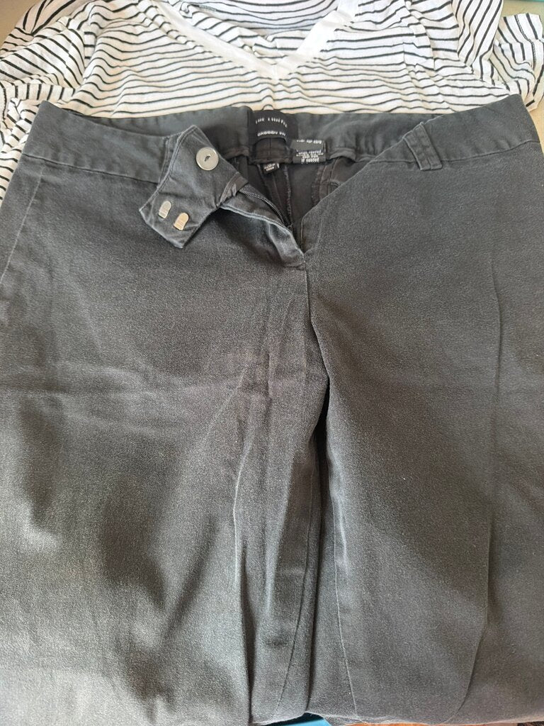 Stylish Women's Black Denim Pants