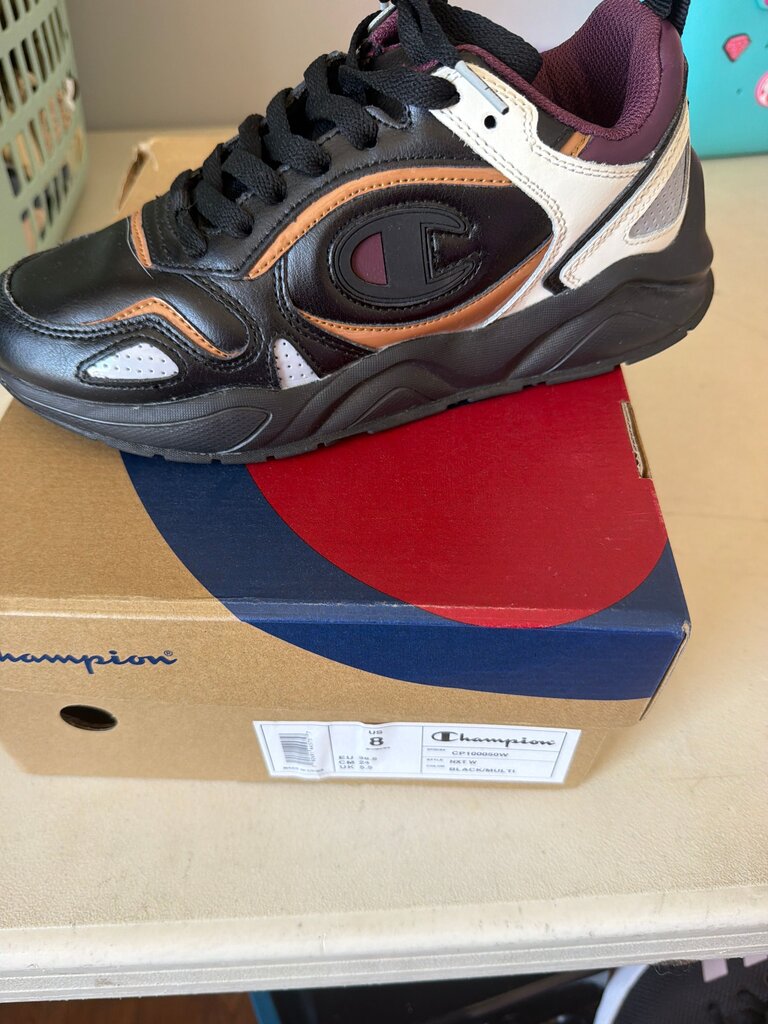 Champion Men's Black and Multi Casual Sneakers