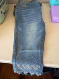 Embellished Denim Jeans
