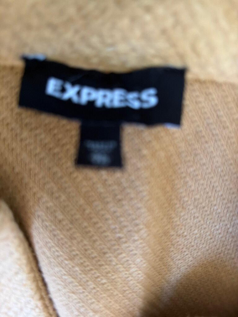 Express Tan Cardigan