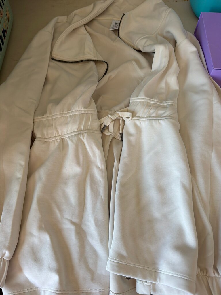 Stylish Cream Colored Women's Jacket