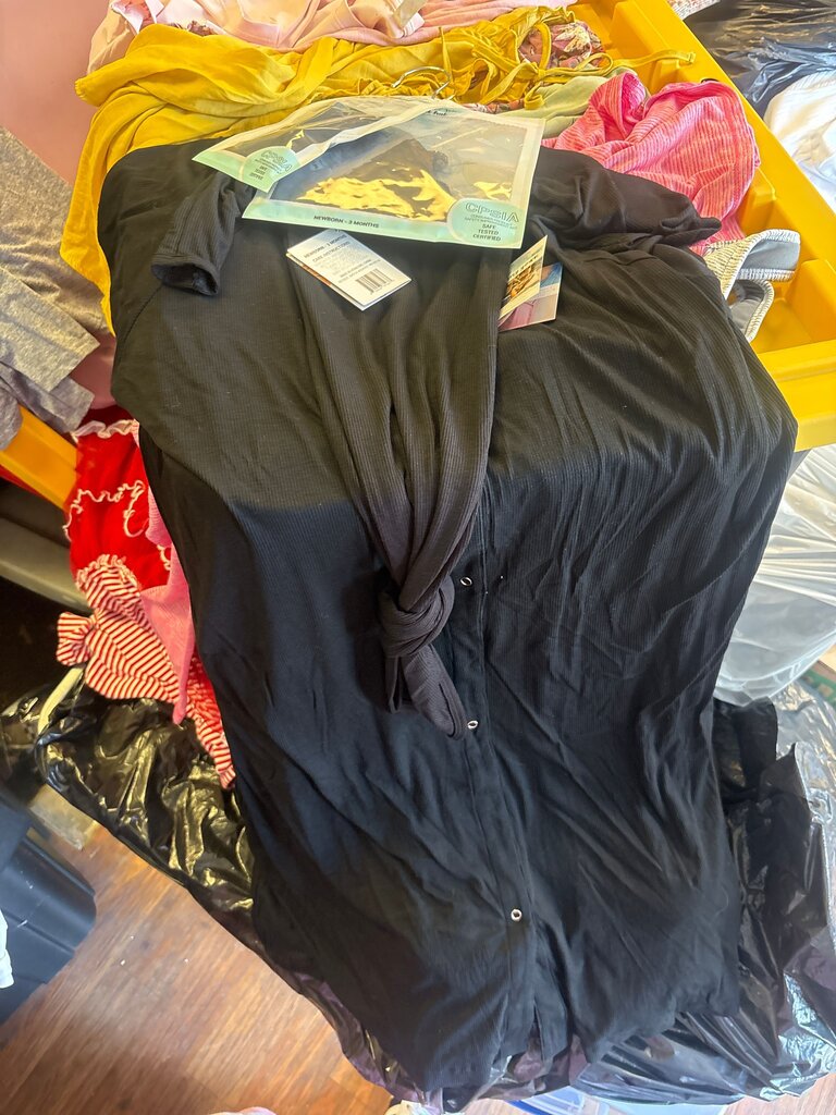 Black Button-Up Dress