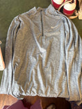 Nike Men's Gray Quarter Zip Pullover