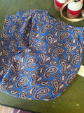Banana Republic Blue Paisley Print Skirt