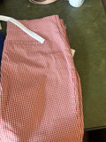 Red Gingham Skirt