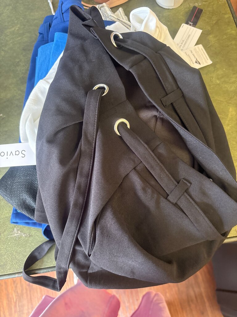 Black Casual Backpack