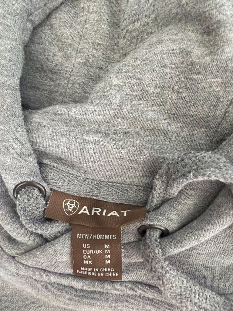 Ariat Men's Gray Hoodie