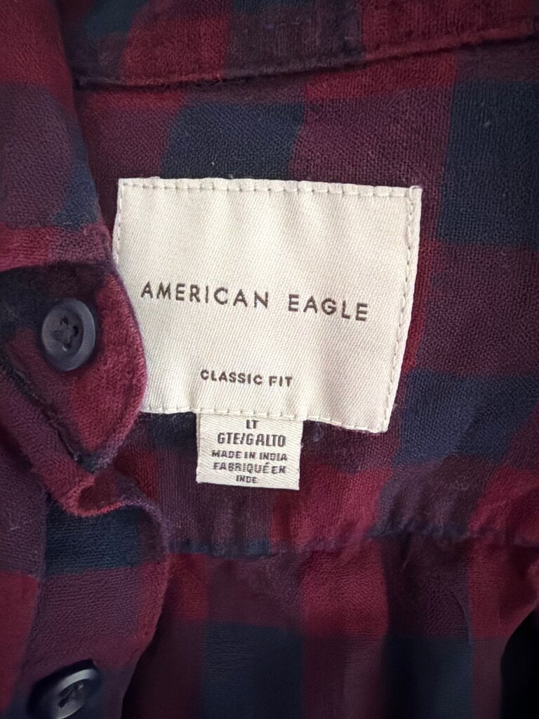 American Eagle Classic Fit Flannel Shirt
