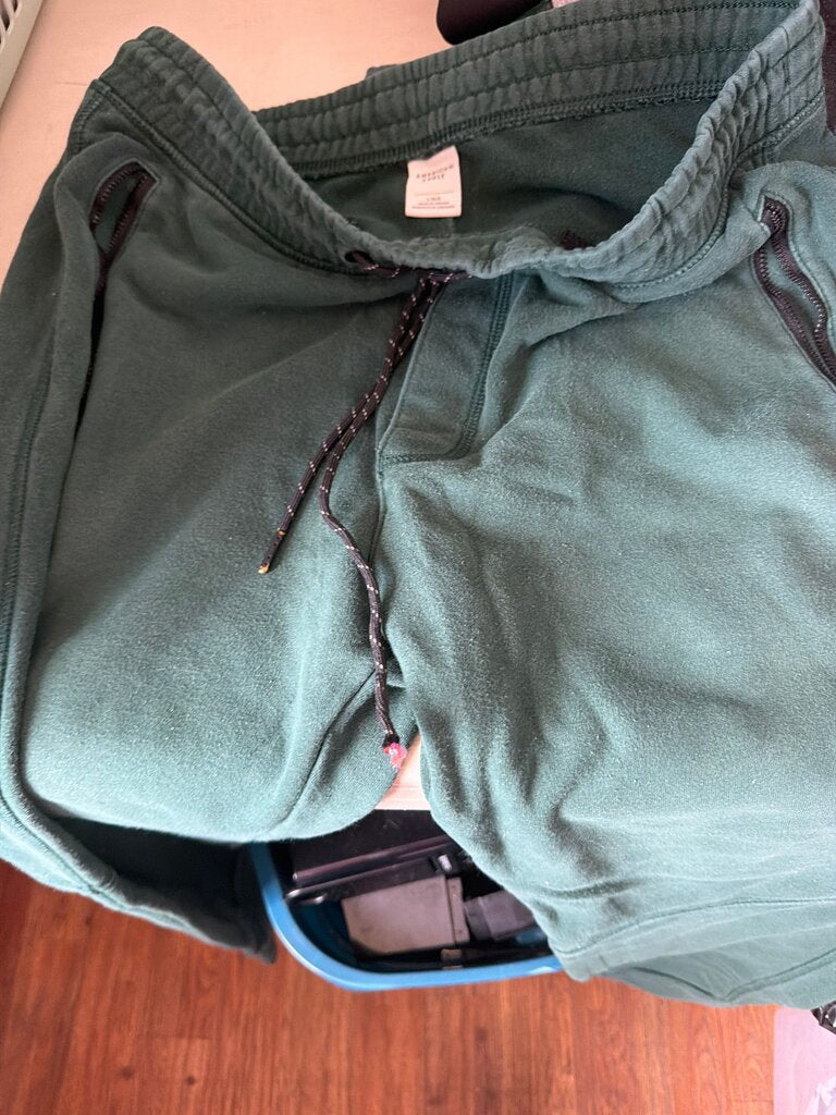 American Eagle Green Jogger Pants