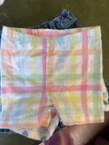 Pastel Plaid Children's Shorts
