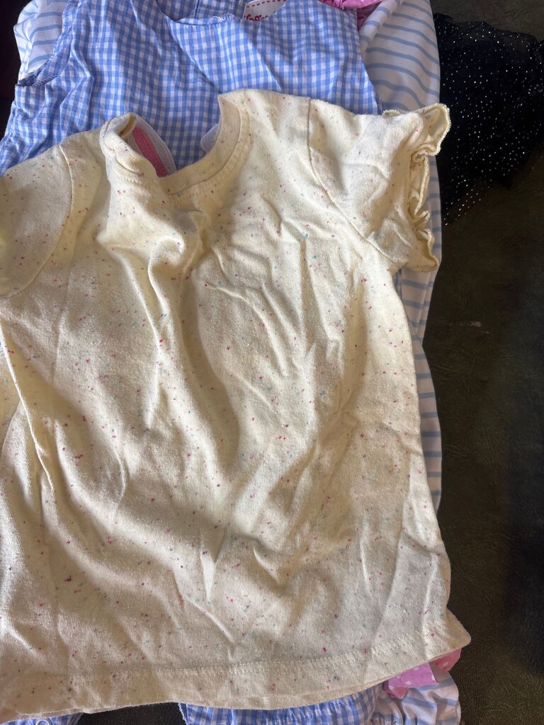 Yellow Speckled T-Shirt