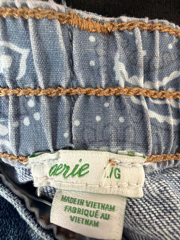 Aerie Distressed Jean Shorts