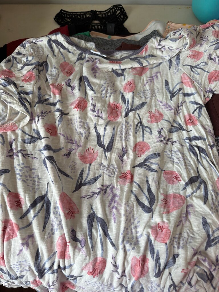 LulaRoe Floral Print Women's Top