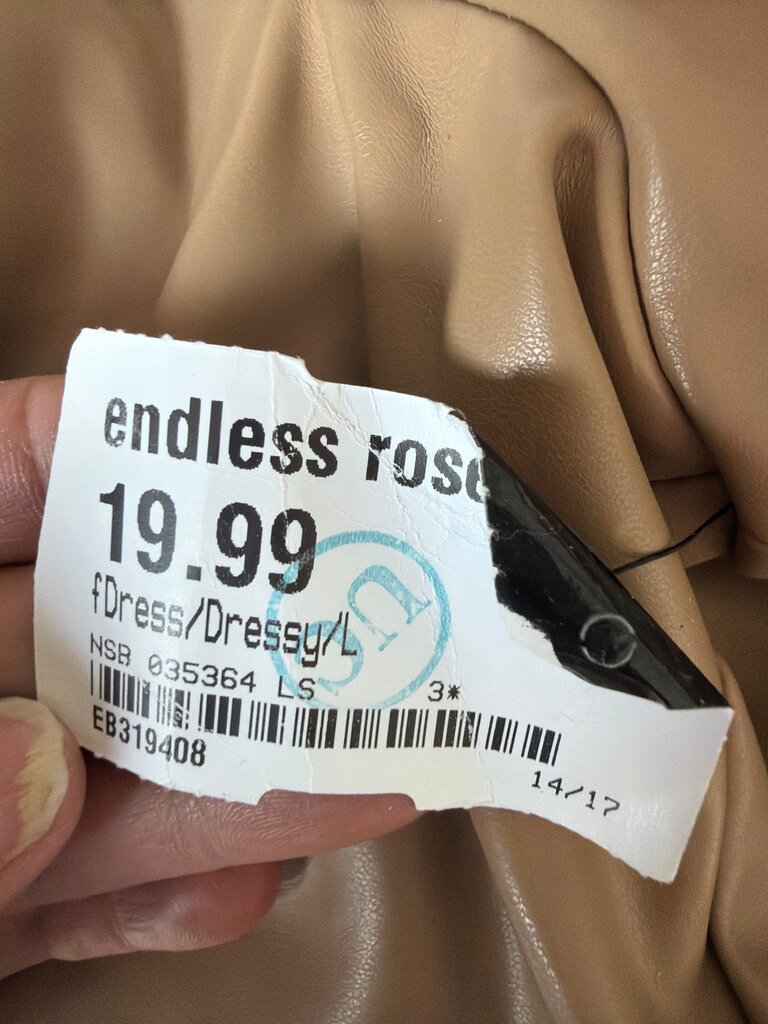 Endless Rose Dress with Leopard Print
