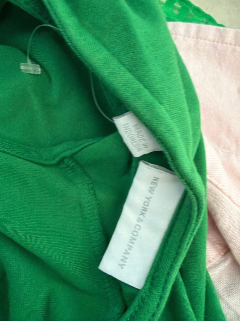 New York & Company Green Dress