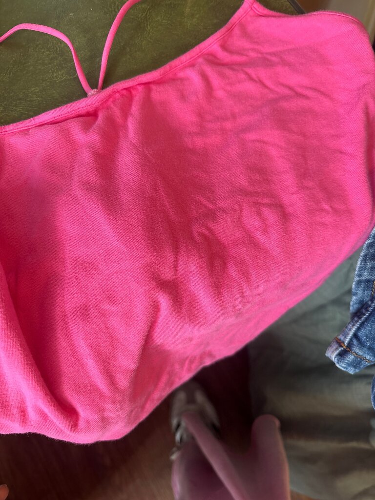 Pink Crop Top