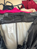 Girls' Black and White Swim Shorts