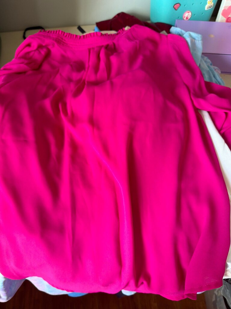 Hot Pink Blouse