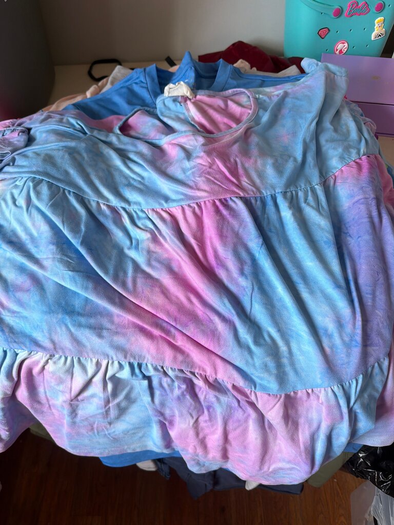 Maternity Tie-Dye Dress