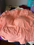 Lightweight Coral Blouse