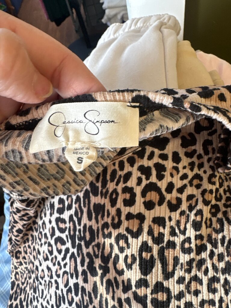 Jessica Simpson Leopard Print Dress