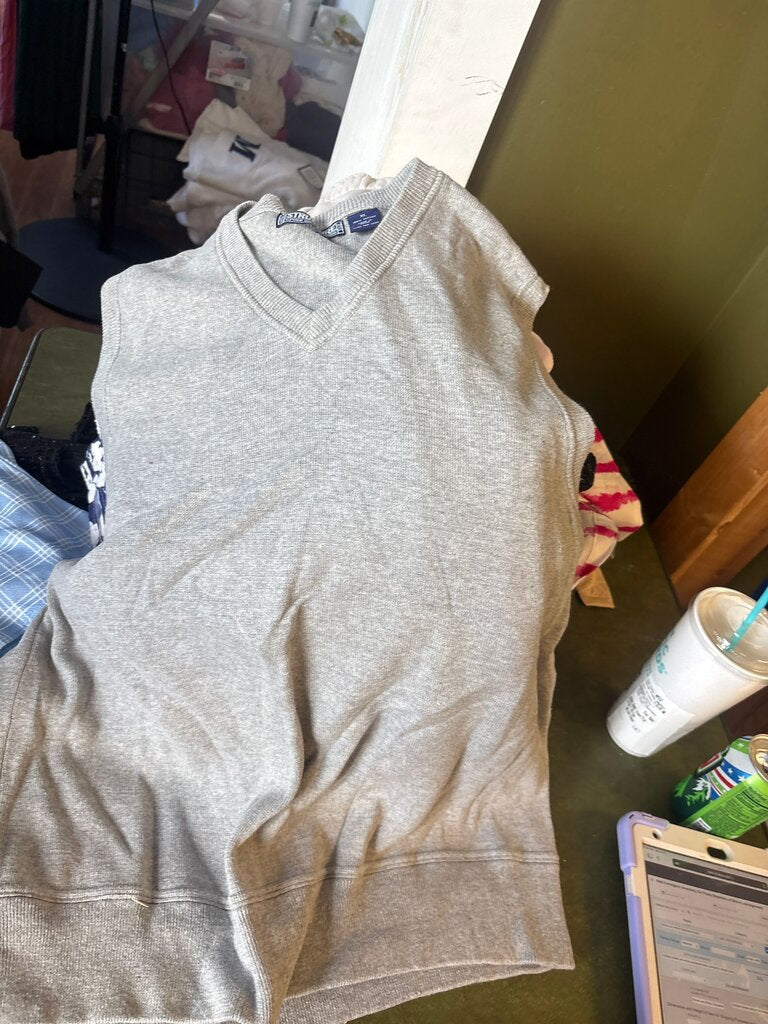 Structure Men's XL Gray Sweater Vest