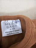 Mebie Baby Brown Dress 0-3M