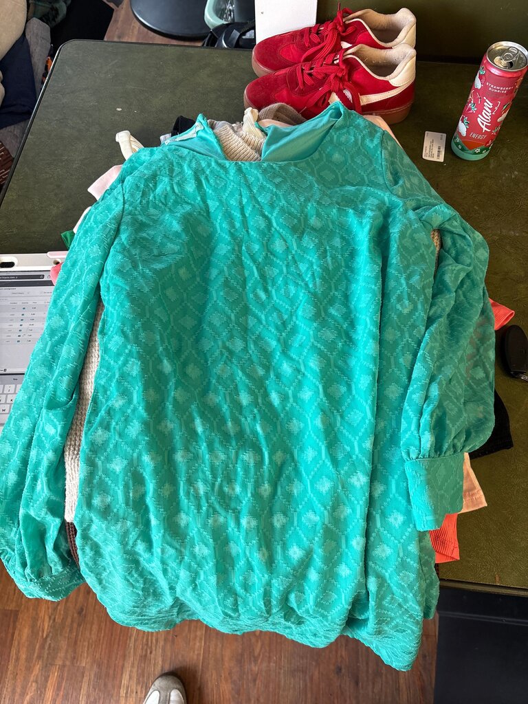 Maurices Teal Blouse