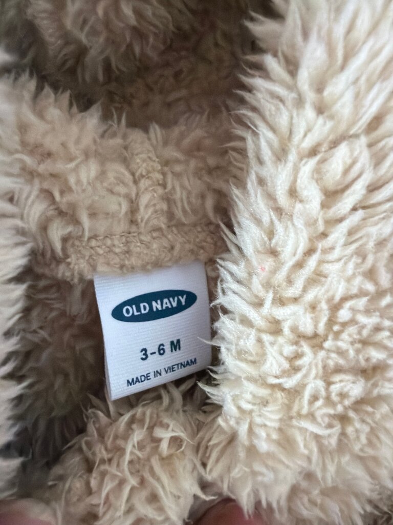 Old Navy Baby Fuzzy One-Piece Suit