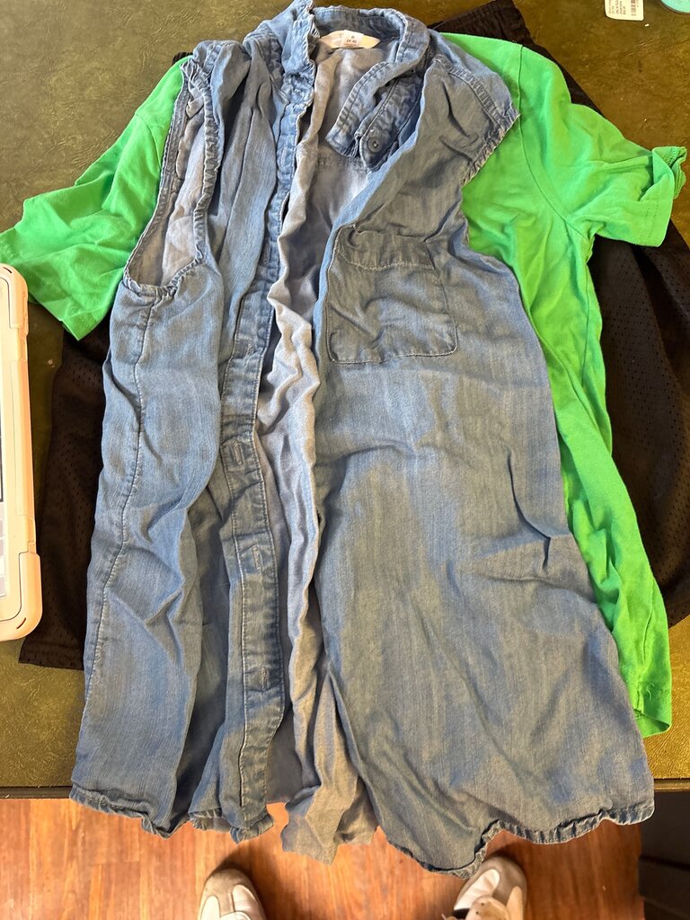 Children's Denim Dress by Time and Tru