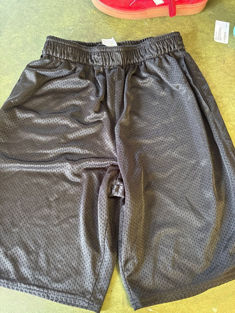Athletic Works Men's Black Mesh Shorts
