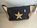 Black and Gold Star Tote Bag