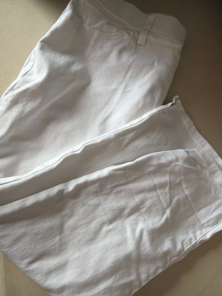 Terra & Sky Women's White Pants