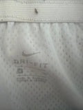 Nike Dri-FIT White Athletic Shorts