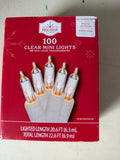 Holiday Time 100 Clear Mini Lights