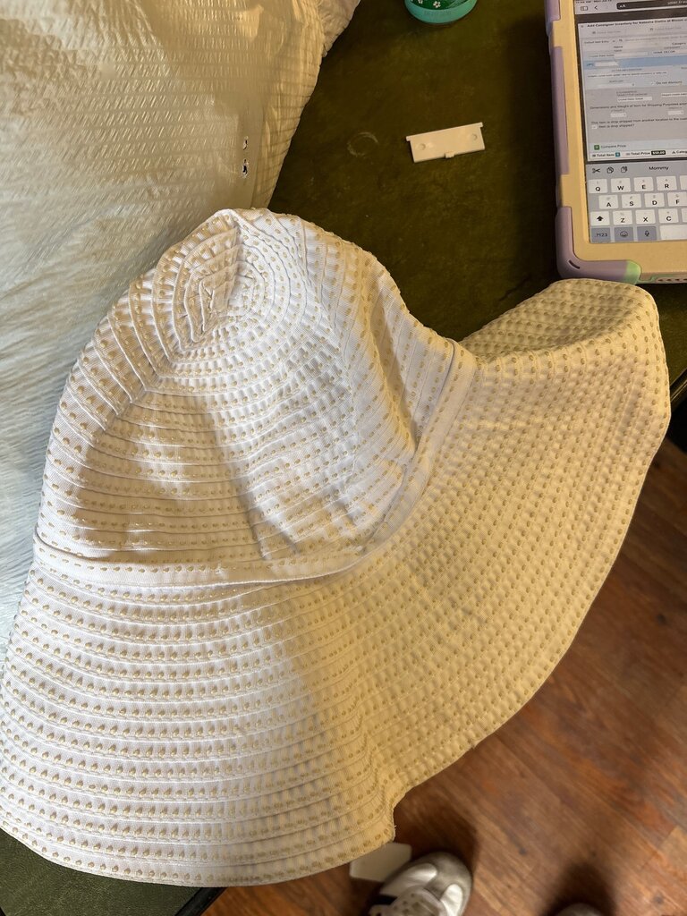 White Sun Hat