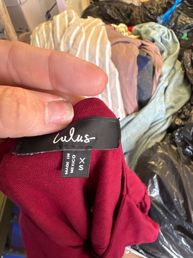 Lulus Red Long Sleeve Bodysuit
