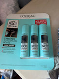 L'Oreal Paris Magic Root Cover Up Temporary Gray Concealer Spray 3-Pack