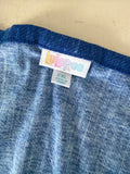 LulaRoe Blue V-Neck Top 2XL